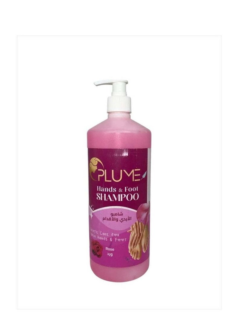 بلوم شامبو للعناية باليدين والقدمين بالورد 1 لتر