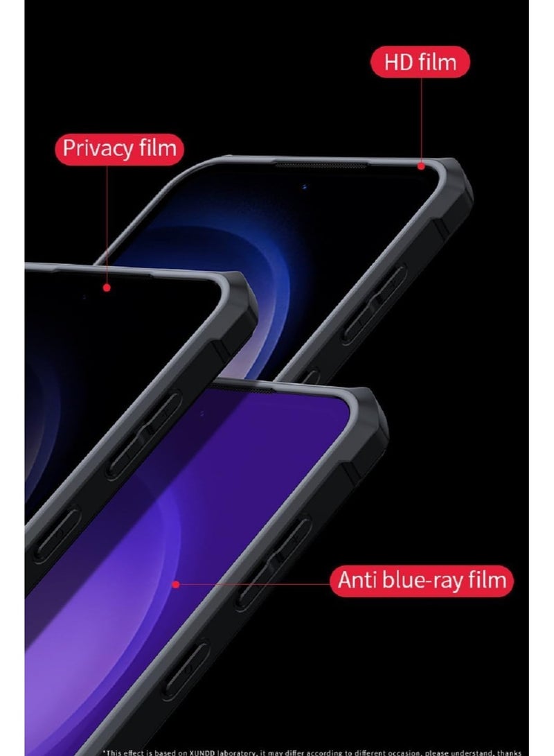 Case Compatible with Realme C63, [Droproof] [Sweat-Proof] [Fingerprint-Proof] Shockproof Protective Phone Case -Black - Image 4