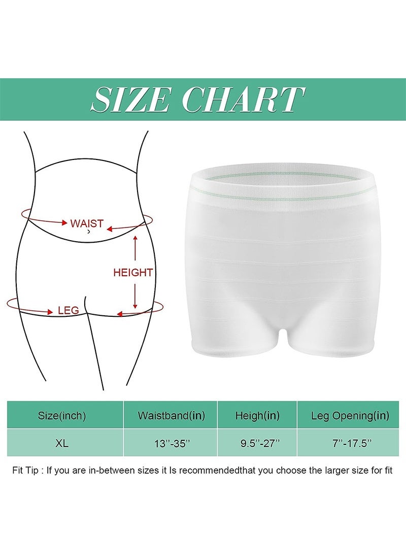 Aikanbo 10 Pcs Disposable Maternity Postpartum Panties, High Waist Breathable Mesh Panties C Section, Maternity Underwear Postpartum Hospital Recovery Maternity Briefs for Women - Image 5