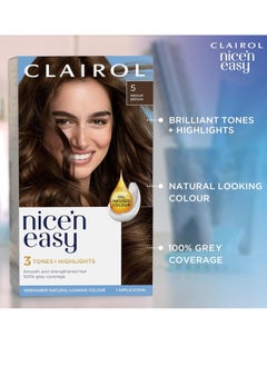 CLAIROL Nicen Easy Creme Natural Looking Oil Infused Permanent Hair Dye 10B Extra Light Beige Blonde  - Image 4