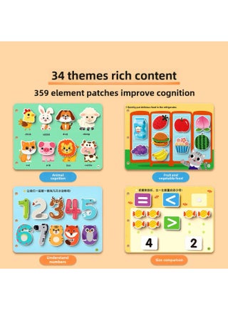 # Tearing Books Baby Toys Quiet Hand Tearing Cloth Books 0-1 Year Old Baby 6 Months 12 Early Education Hook And Loop Can Bite-Color:Enlightenment Book (play As Soon As You Get It) - pzsku/Z9C12F31BA172B759AB00Z/45/1746228665/a7571f23-ad50-449f-afe0-62a35411ef31