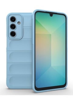 Generic Phone case cover Magic Shield TPU + Silicone Shockproof Phone Case For Samsung galaxy A16 (Light Blue)  - Image 1