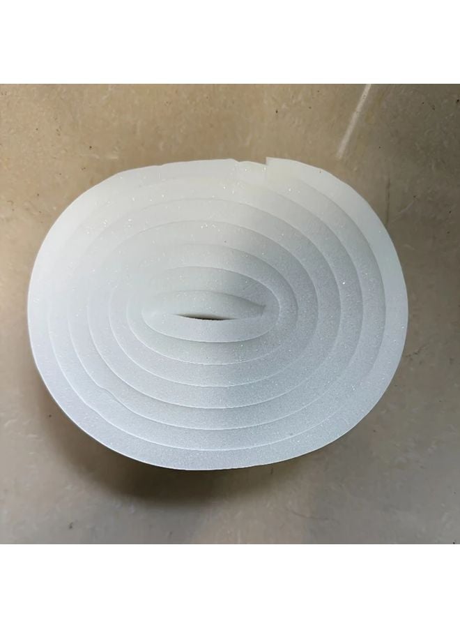 White Waterproof Condensation Resistant Window Tape 1 18 x78 74 Synthetic Rubber Sealant Strip Indoor Outdoor - Image 1