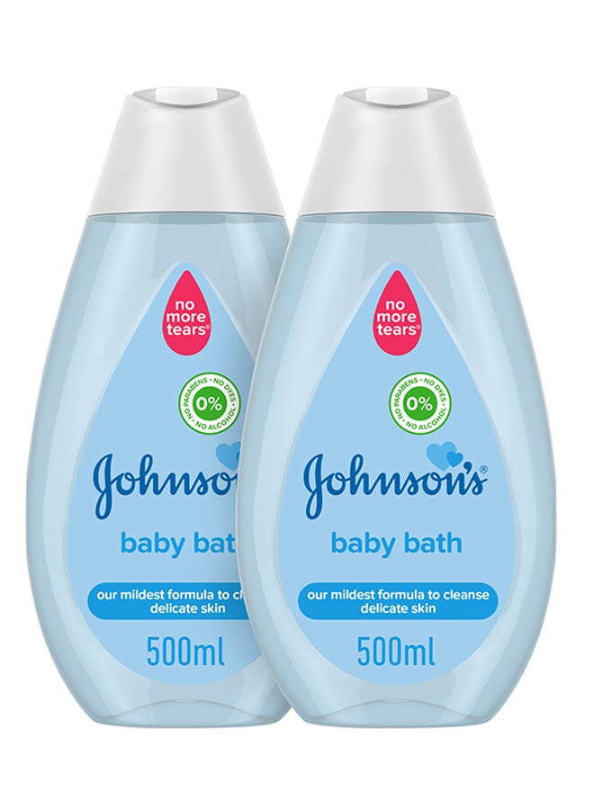 Johnson's Pack Of 2 Baby Bath With Mildest Formula - 500ml - Image 1