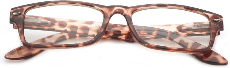 OWL Retro Fashion Style Narrow Rectangular Frame Clear Lens Eyeglasses - Image 4