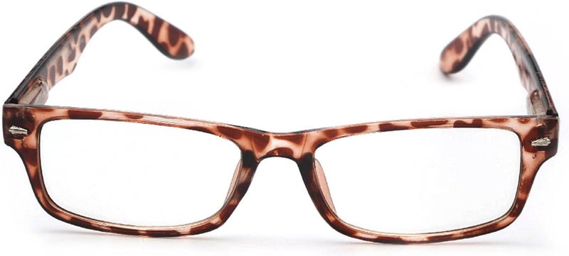OWL Retro Fashion Style Narrow Rectangular Frame Clear Lens Eyeglasses - Image 2
