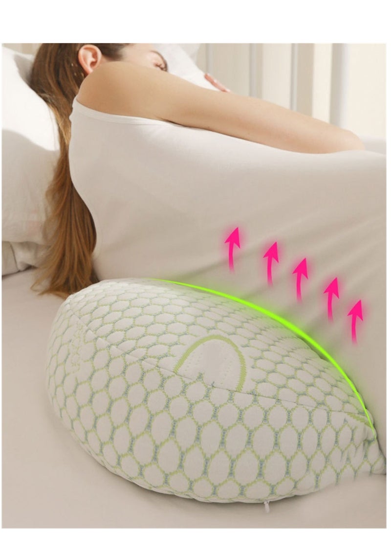 Pregnancy pillow waist support side sleeping pillow multi-functional pregnancy belly support pillow cushion  - Image 3