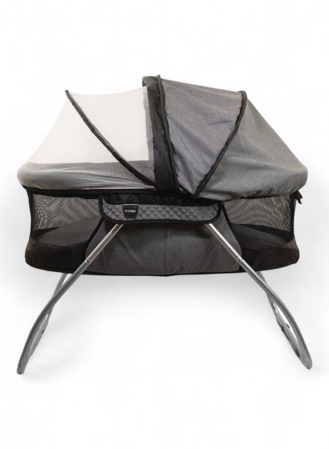 Petit bebe Baby Cot Bed Premium, Grey - Image 2