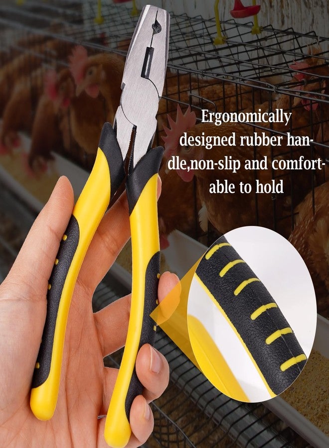 MUDUOBAN Wire Cage Clips Plier,Hog Ring Plier for Rabbit Cage Pet Wire Cage Building Installation Tool - Image 5