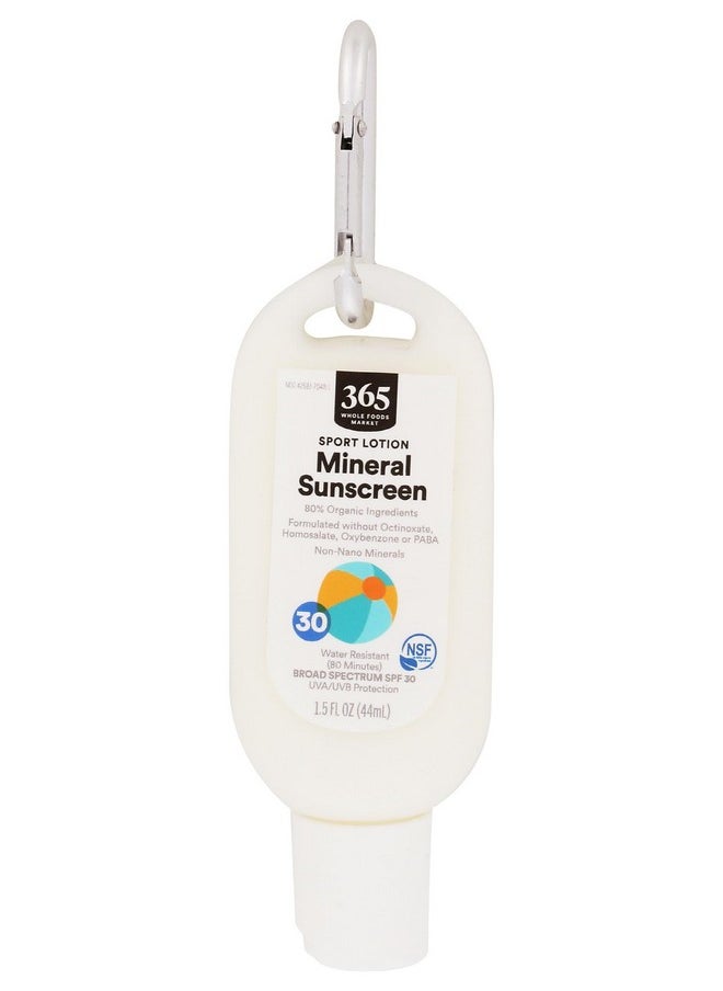 365 by Whole Foods Market 365 by Whole Foods Market, Sunscreen SPF 30 Lotion Sport Mineral Facial, 1.5 Fl Oz  - Image 1