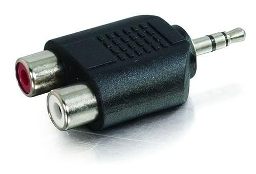 C2G CABLES TO GO 3.5MM MALE TO (2) RCA FEMALE ADAPTER - Image 1