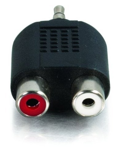 C2G CABLES TO GO 3.5MM MALE TO (2) RCA FEMALE ADAPTER - Image 2
