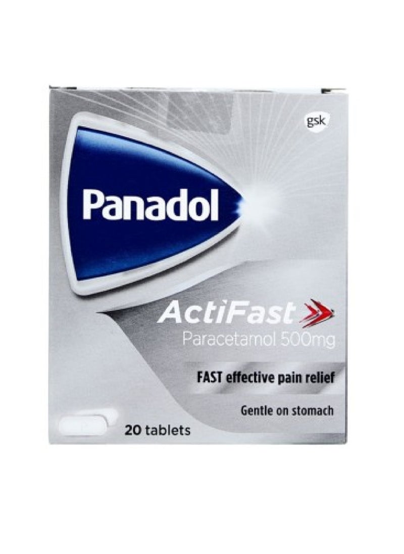 Panadol Actifast Tab 20 Tablets 