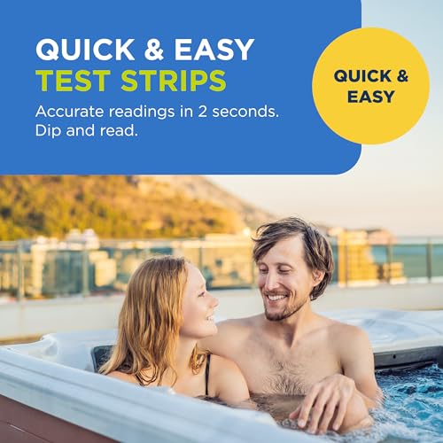 FROG @Ease Test Strips for Hot Tubs and Swim Spas - Test Strip with Out Indicator for FROG @Ease SmartChlor Cartridges, pH, Total Alkalinity and Total Hardness - 30 Test Strips - Image 2