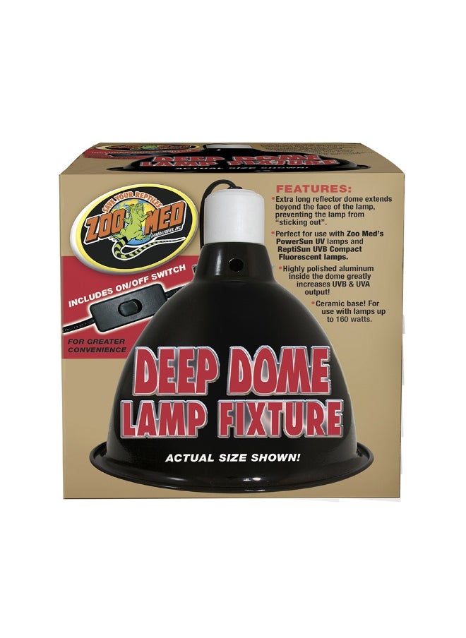 Zoo Med Zoo Med Deep Dome Lamp Fixture 