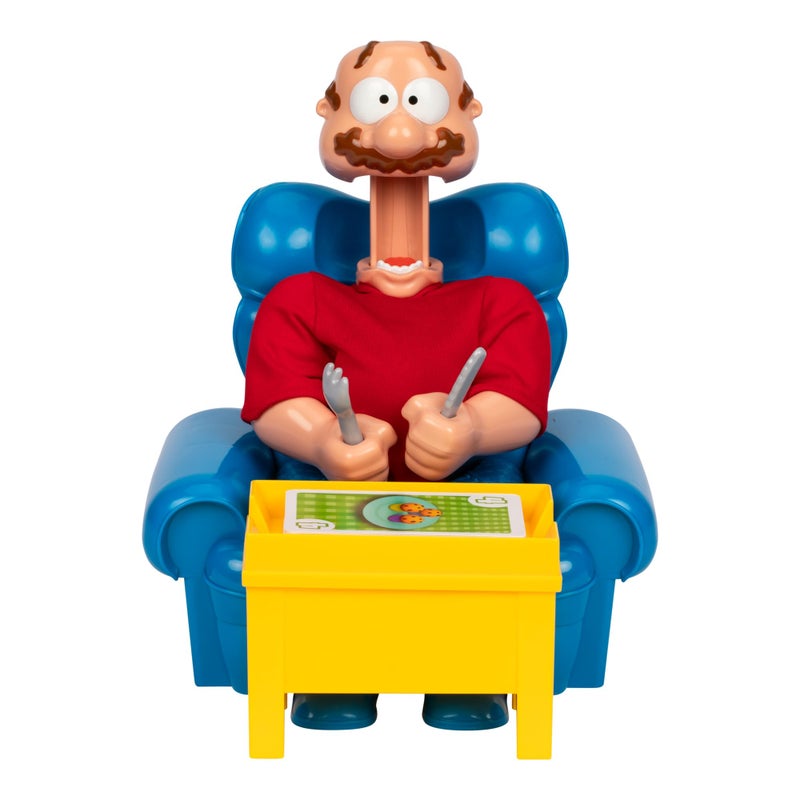 MOOSE Gassy Gus, Interactive Gut-Busting Game, Feed Gus Foods, Watch Out for Big Blast! Hilarious Sounds, 2-4 Players Ages 4+, with Inflatable Belly, 54 Cards, Instruction Manual, 1 Extra Belly Balloon - Image 5