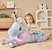 EARTHSOUND Giant Unicorn Stuffed Animal Plush ToyLarge Jumbo 43 Big Size Soft ToysCute Huge Plushy Fluffy Fat PlushieGifts for Kid - Image 2