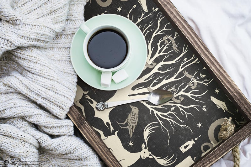 RoomMates Harry Potter Horcrux Black Damask Peel and Stick Wallpaper by RoomMates, RMK12781PLW - Image 4