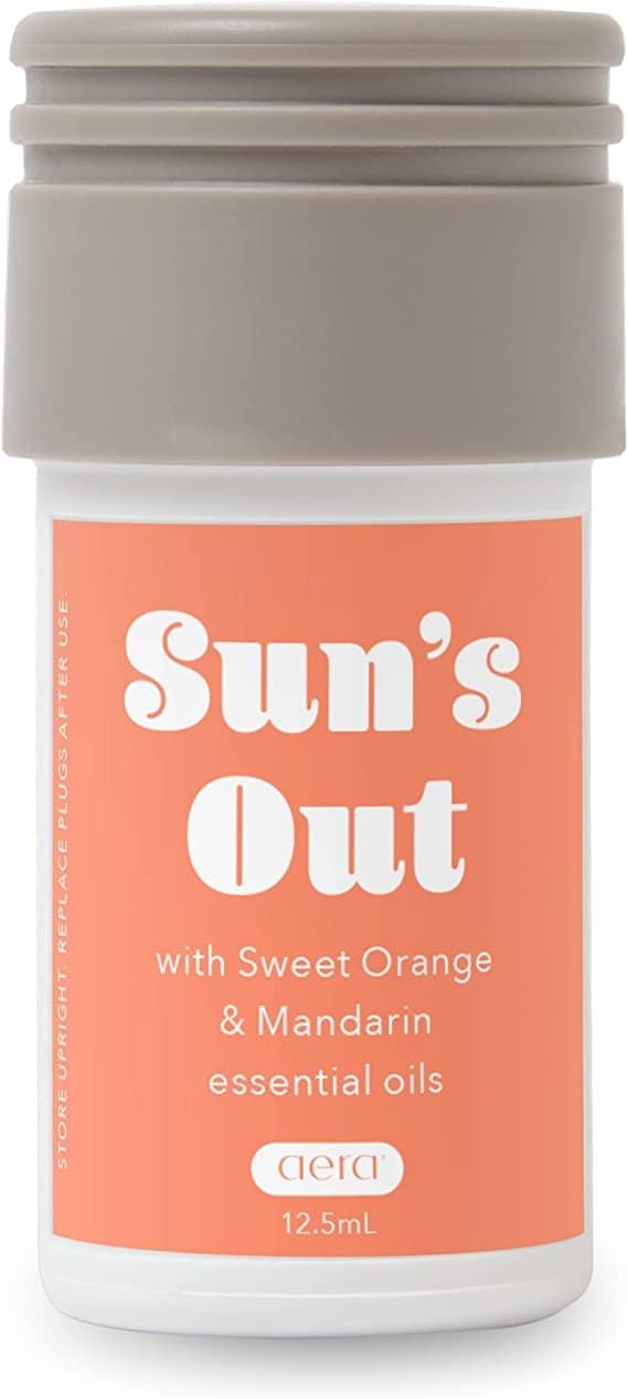 AERA Aera Mini Sun's Out Home Fragrance Scent Refill - Notes of Sweet Orange and Mandarin - Works with Aera Mini Diffuser, Mini Scent Capsule Size 