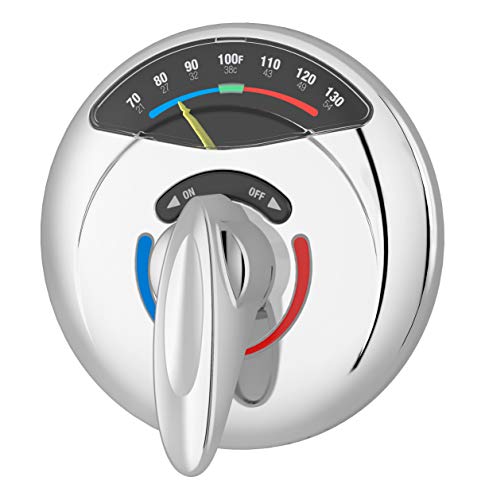 Symmons 45000VTTRM VisuTemp Shower Valve Trim in Polished Chrome Valve Not Included - Image 1