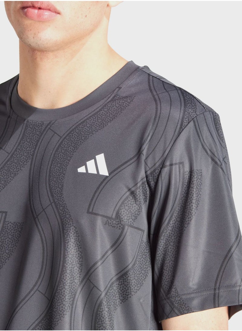 Adidas - Club Graphic T-Shirt - Image 1