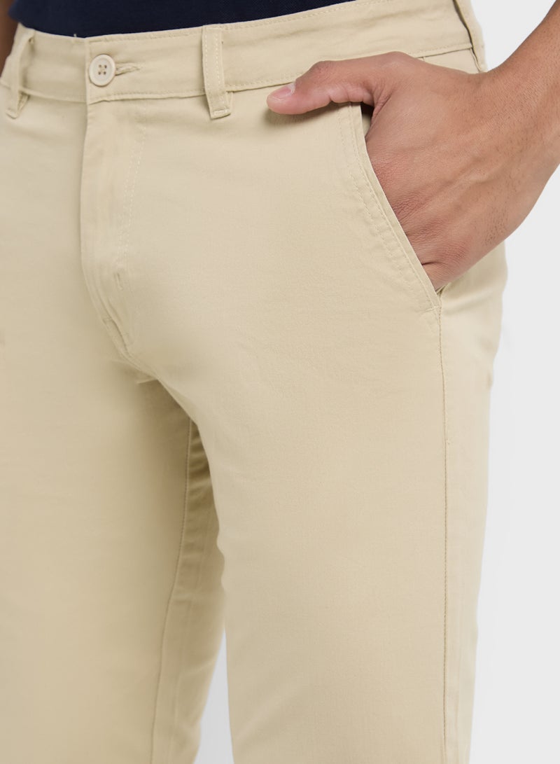 Robert Wood Straight Fit Chino Pants  - Image 4