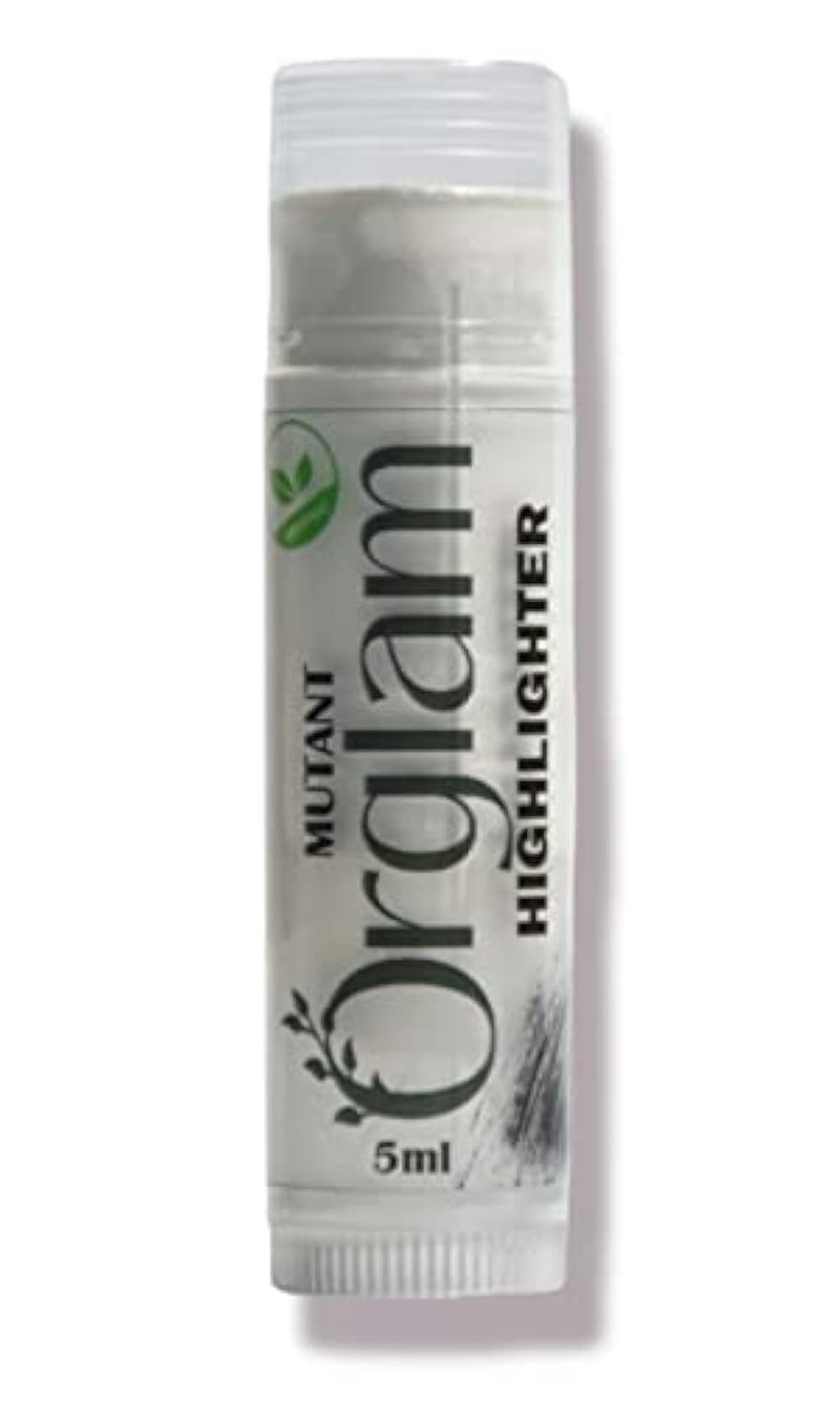 Orglam Transparent white Shimmering Highlighter Stick (Natural) (vitamin E rich) - Image 1