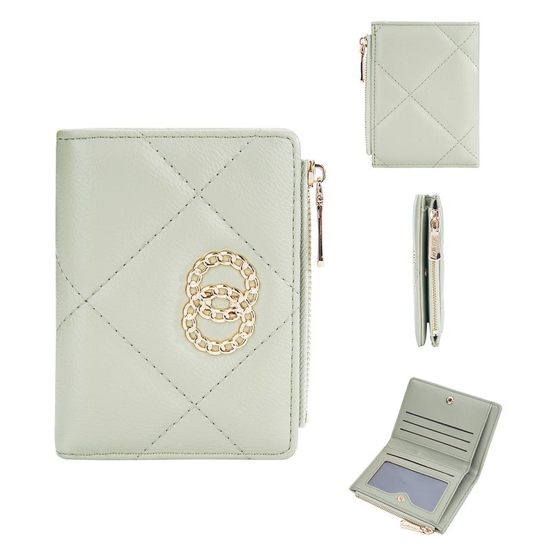 Baellerry New Women''s Wallet Korean Style Fragrant Style Multi-Card Zipper Card Bag High-grade Coin Purse - Image 1
