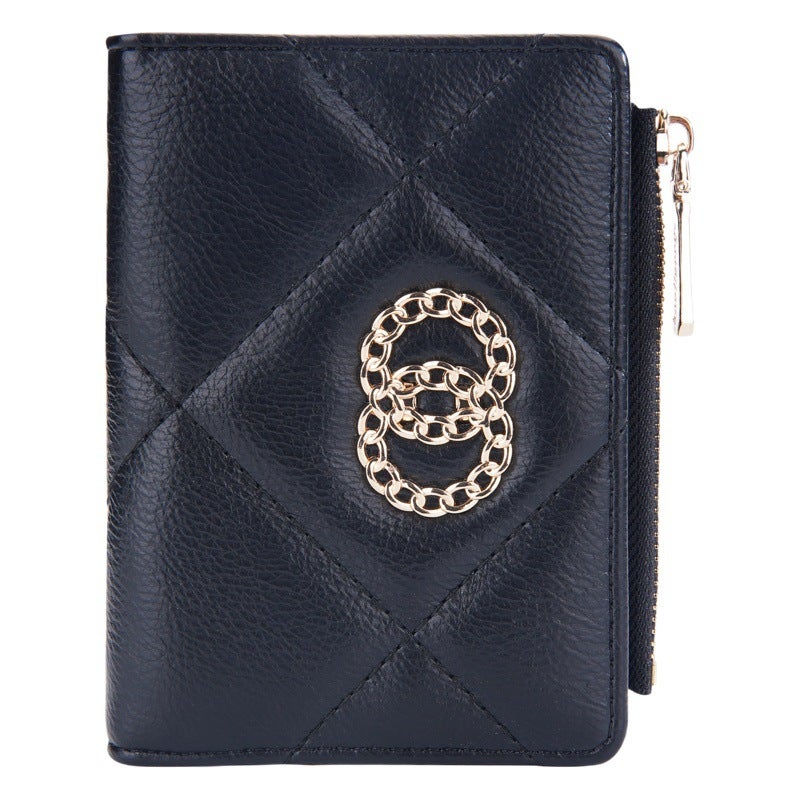 Baellerry New Women''s Wallet Korean Style Fragrant Style Multi-Card Zipper Card Bag High-grade Coin Purse - Image 2