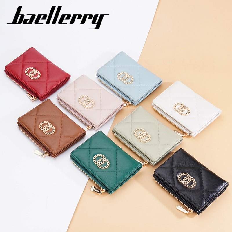 Baellerry New Women''s Wallet Korean Style Fragrant Style Multi-Card Zipper Card Bag High-grade Coin Purse - Image 3