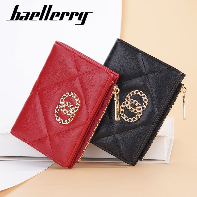 Baellerry New Women''s Wallet Korean Style Fragrant Style Multi-Card Zipper Card Bag High-grade Coin Purse - Image 4