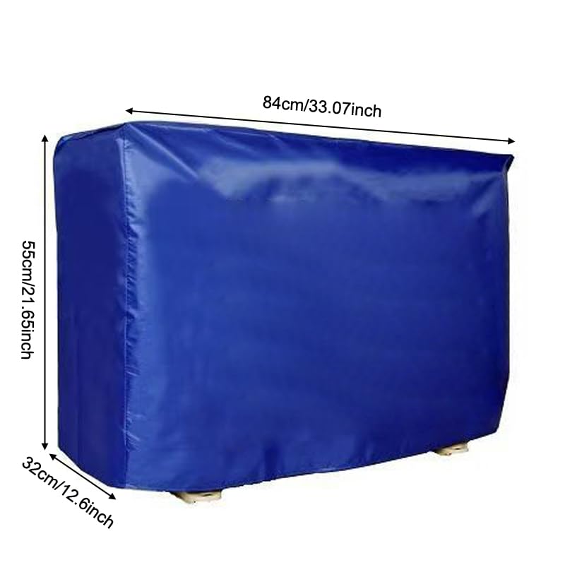RecDec Mini Split Air Conditioner Cover Outdoor AC Unit Dust Cover Waterproof Heavy Duty Outside A/C Condenser Covers for Mini Split Air Conditioner Heat Pump Inverter Ductless Split-System Heater - Image 2