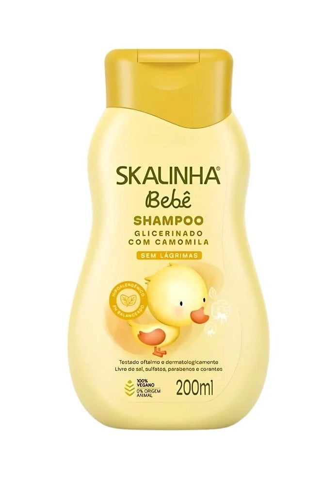 SKALINHA Bebe Bebe Shampoo Glicerina com camomail 200 ml