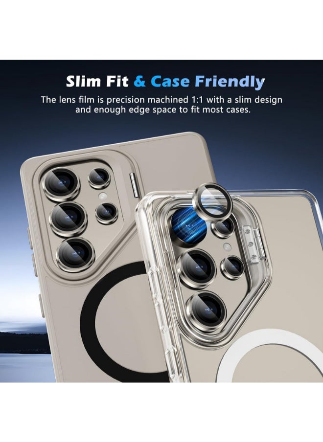 Protect PROTECT Samsung S25 Ultra Xzoom Lens Protector - Sapphire Glass, Alloy Material, Ultra Clear, Premium Finish, Grey, XSMS25UGRY  - Image 3