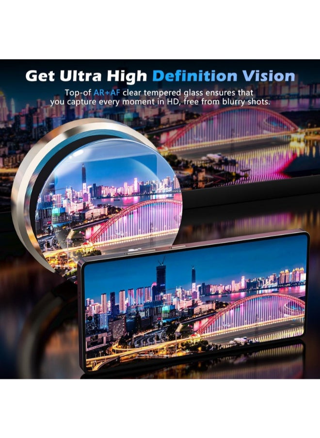 Protect PROTECT Samsung S25 Ultra Xzoom Lens Protector - Sapphire Glass, Alloy Material, Ultra Clear, Premium Finish, Grey, XSMS25UGRY  - Image 4