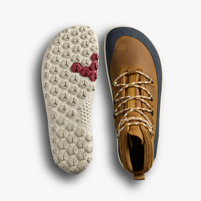 Vivobarefoot Tracker Leather AT Hiking Outdoor Boot Acorn