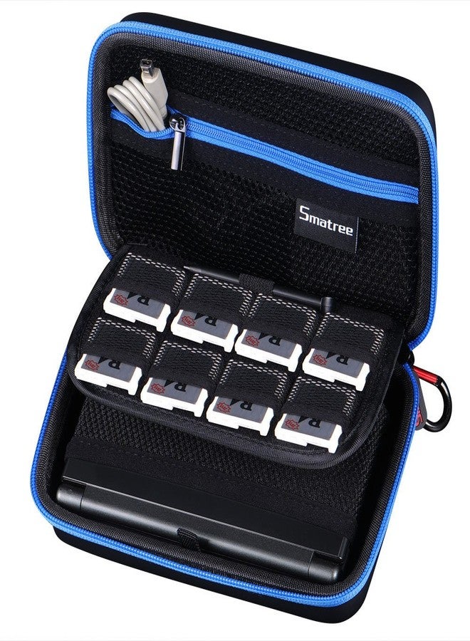 Smatree Carrying Case for New 2DS XL, Hard Protective Shell Travel Case for Nintendo New 3DS/Nintendo New3DS XL-Super NES Edition- Black/Blue - Image 1