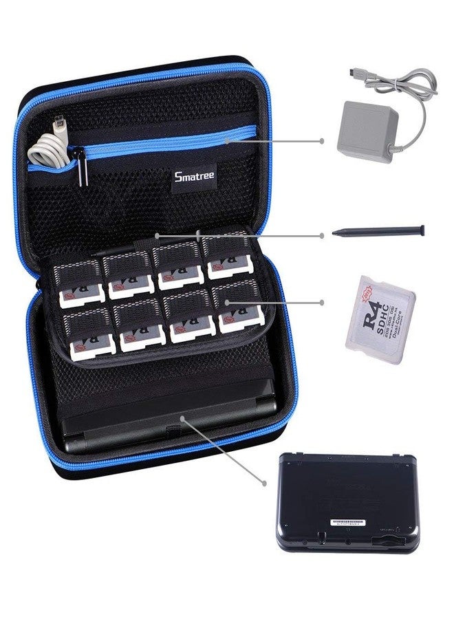 Smatree Carrying Case for New 2DS XL, Hard Protective Shell Travel Case for Nintendo New 3DS/Nintendo New3DS XL-Super NES Edition- Black/Blue - Image 2