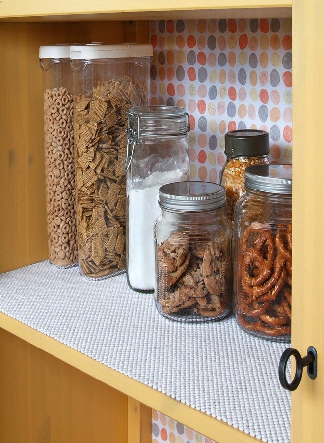 Con-Tact Brand Grip Premium Shelf Liner, Thick and Non-Adhesive Drawer Liner, Multi-Purpose and Easy to Use, 12" x 4', White, Pack of 1 - Image 5