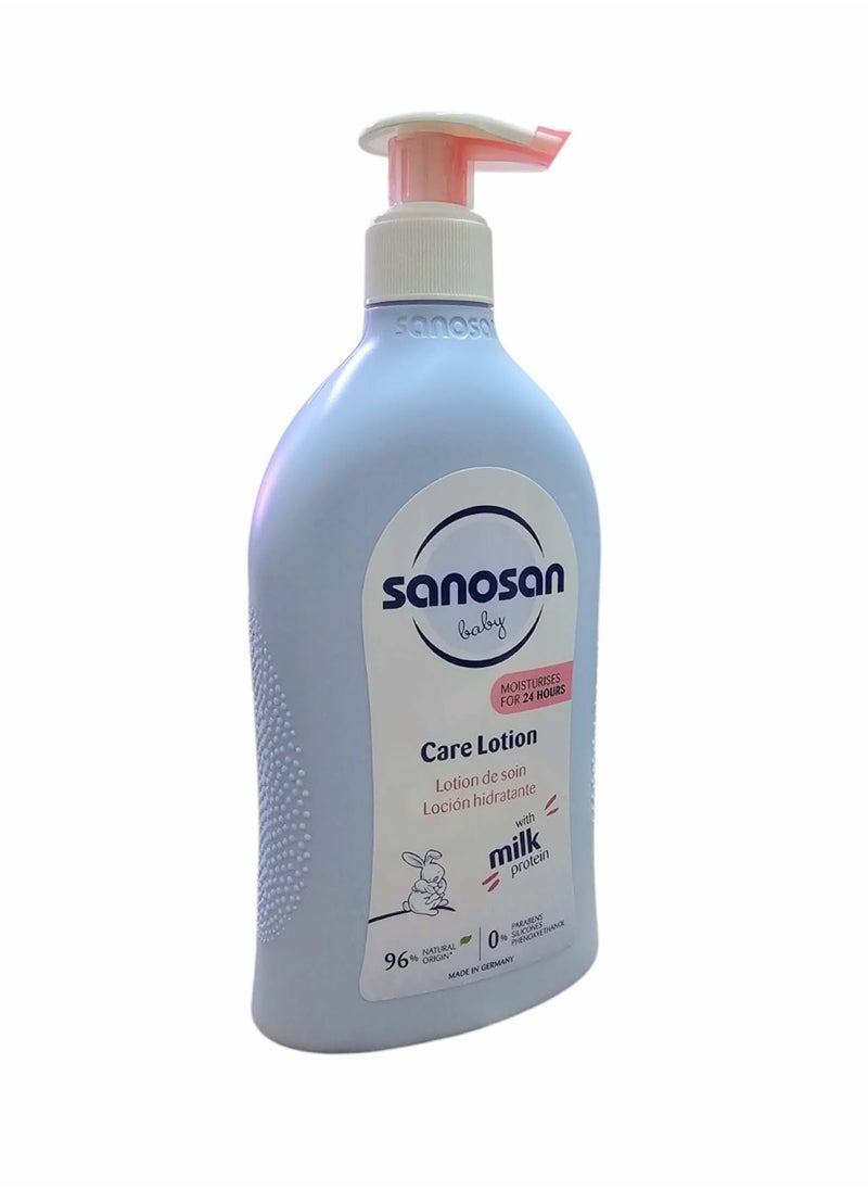 sanosan Baby Care Lotion Soothes And Moisturizes The Skin For 24 Hours For Children From Birth, 500 ml  - Image 2