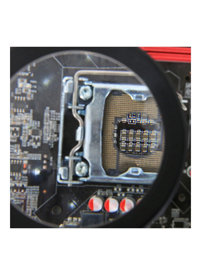 إسكدنيا عدسة مكبرة لسطح المكتب مزودة بإضاءة LED أبيض - Image 4