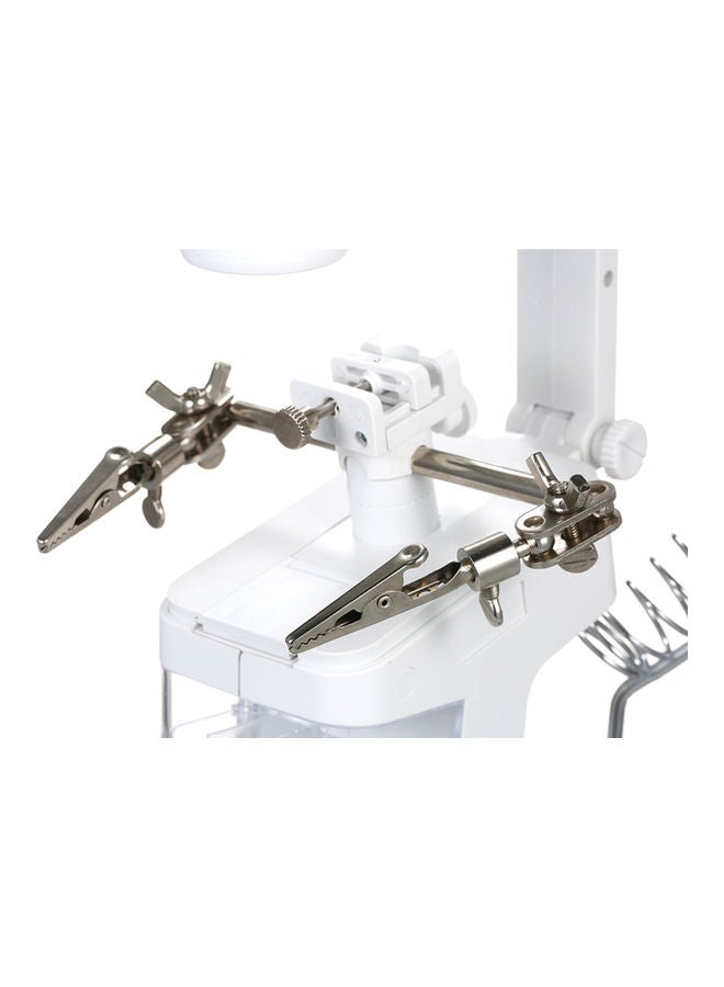 إسكدنيا عدسة مكبرة لسطح المكتب مزودة بإضاءة LED أبيض - Image 2