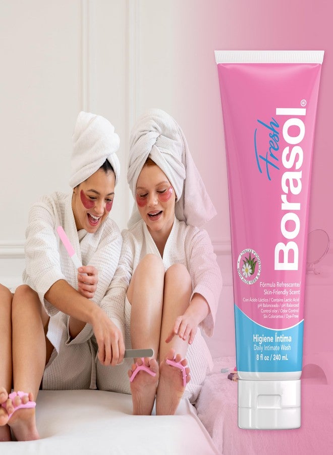 BORASOL Fresh Tube,Hydrating and Soothing Gel for Intimate Health with Aloe Vera feminine Care, Odor Control, pH Balance for Women, Ideal for Sensitive Skin, Perfect as Feminine Wash. - Image 3