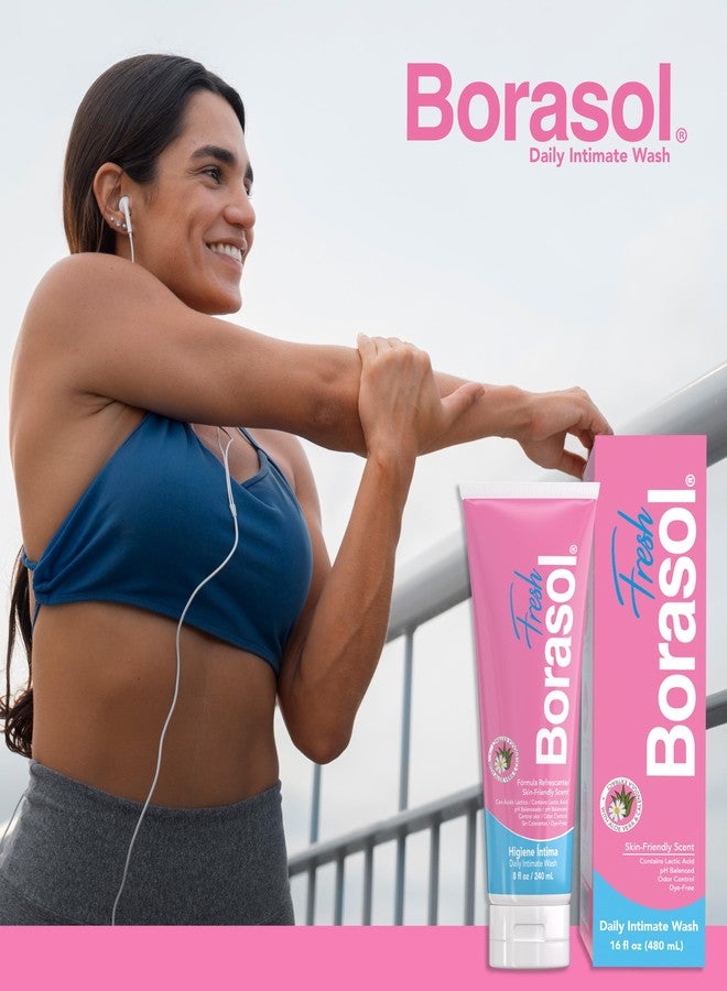 BORASOL Fresh Tube,Hydrating and Soothing Gel for Intimate Health with Aloe Vera feminine Care, Odor Control, pH Balance for Women, Ideal for Sensitive Skin, Perfect as Feminine Wash. - Image 4