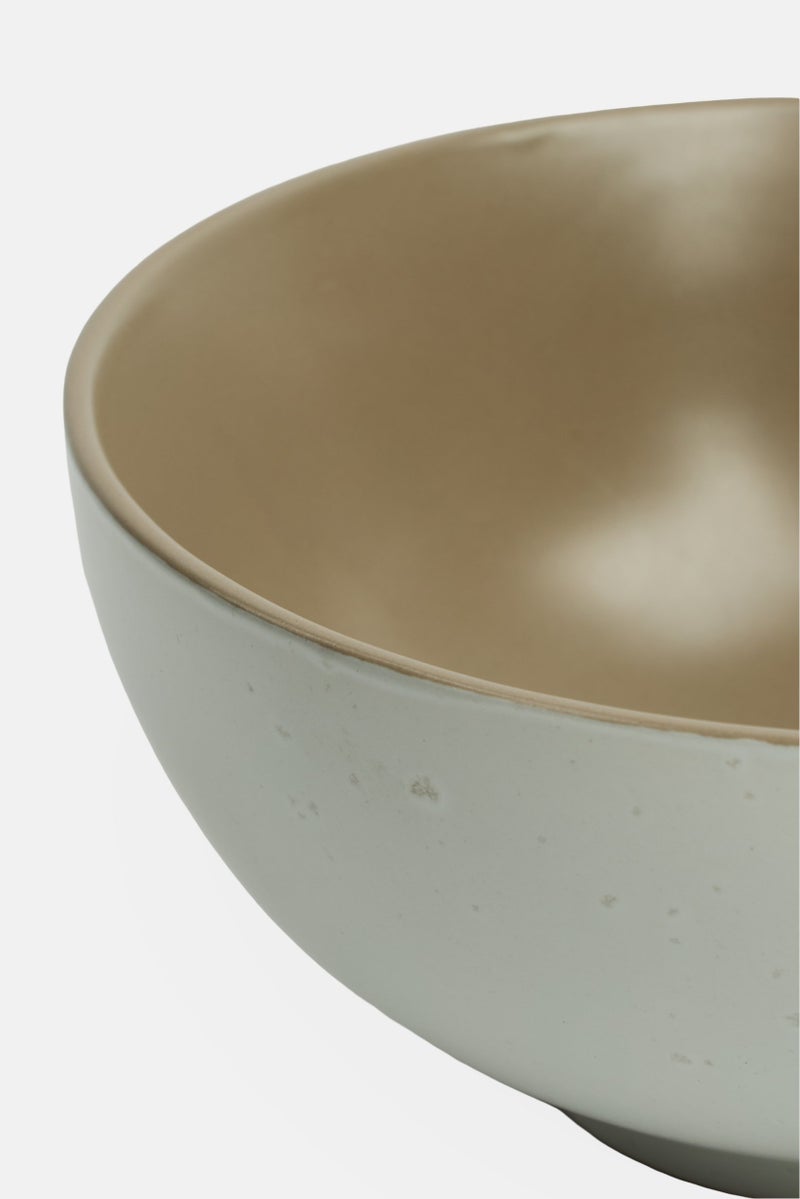 Ritzenhoff & Breker Ceramic Morelia Speckled Print Bowl 950 ml, Light Grey - Image 3
