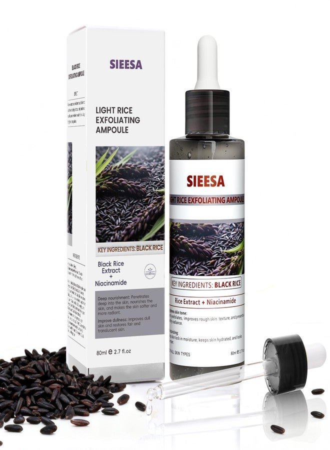 sunohyesla Peel Shot Glow Black Rice Peeling Ampoule,Niacinamide,Salicylic Acid Lessens Blackhead Appearance, Hyaluronic Acid Locks Moisture,Supports Skin Barrier, For Various Skins (2.7 fl oz - Image 1