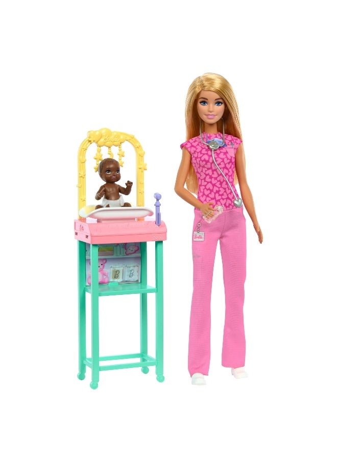 Barbie Barbie You Can Be Anything Baby Doctor Doll (24.13 cm)  - Image 3