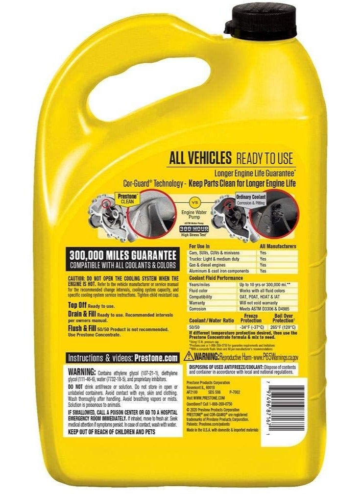 Prestone Antifreeze Coolant, 50/50 - Image 2