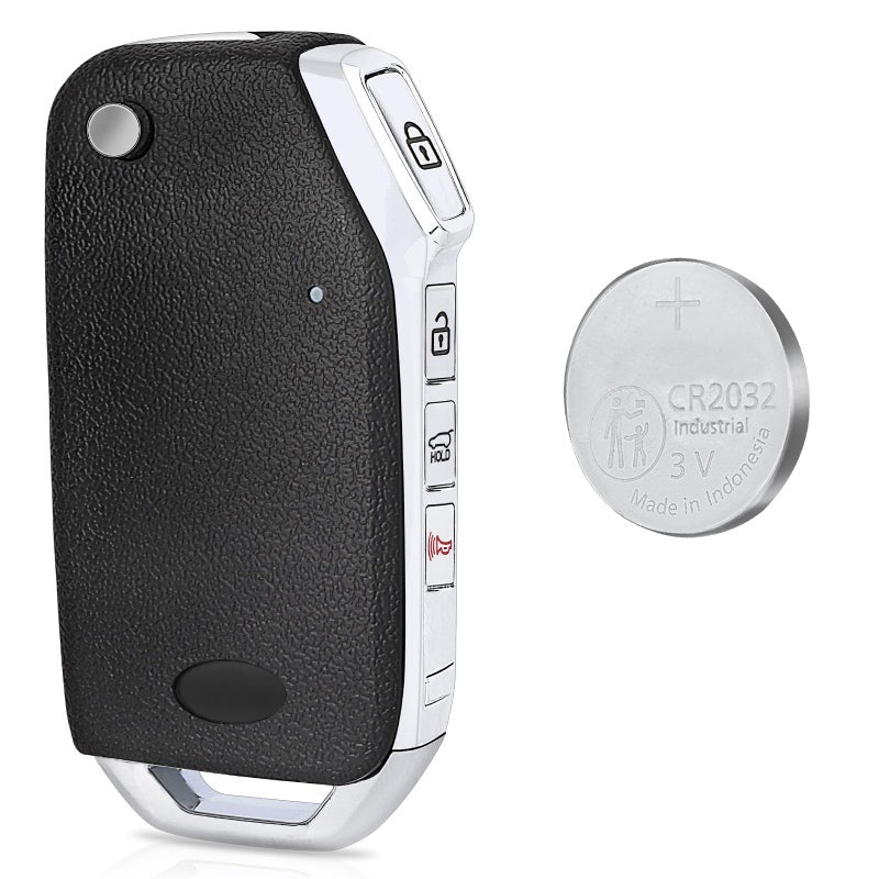 Beefunny Flip Key Fob Replacement for Kia Forte 2019 2020 2021 Remote Control Car Key fob Transmitter 433MHz FCC ID:CQOTD00660 P/N:95430-M6000 - Image 1