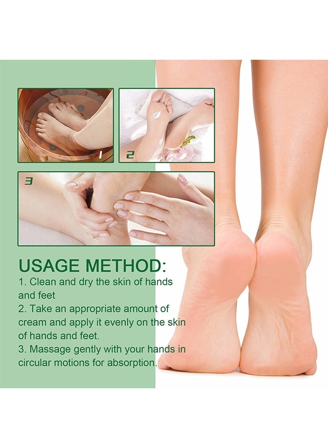 SUMAX Tea Tree Oil Foot Care Cream, Effectively Exfoliate, Deeply Moisturize, Foot Moisture Care Cream for Improve Foot Skin Condition, for Rough /Thick / Dry Cracked Skin 30ml - Image 4